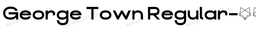 George Town Regular字体转换 George Town Regular字体转换